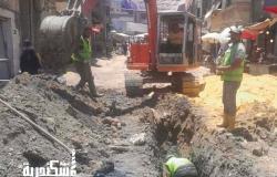 خطة عاجلة لرفع كفاءة الصرف الصحي بشارع "سوق الدخيلة" في الإسكندرية