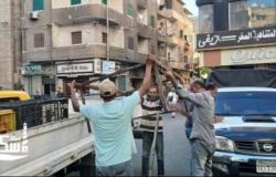 حي وسط الإسكندرية: حملة مسائية مكبرة تسفر عن رفع 182 حالة إشغال و33 حالة هالك