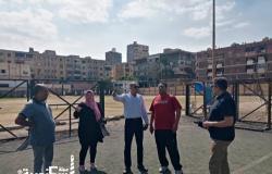 رفاعي وعساف يتفقدان مركز شباب القباري استعدادًا للتسليم وبدء التشغيل.. وجولات مفاجئة بكرموز والعبور