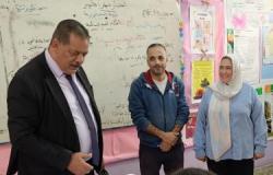 مدير إدارة شرق التعليمية يتابع امتحانات شهر أكتوبر ويكرم مديرةمدرسة حسين كامل بهاء الدين الرسمية لغات