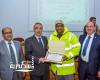 محافظ الاسكندريه يُكرم العاملين المتميزين بشركة المياه و  الصرف الصحي