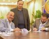 وليد عرفات رئيس مجلس إدارة نادي سموحة الرياضي الاجتماعي يوقع استمارة الانضمام لحزب حماة الوطن كأمين عام مساعد للحزب بالإسكندرية