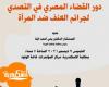 ندوة عن «دور القضاء في التصدي لجرائم العنف ضد المرأة» بمكتبة الإسكندرية