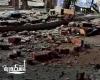 مصرع عاملين سقطت بهما شرفة عقار أثناء ترميمها بمنطقة فيكتوريا