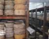 "تموين الإسكندرية" تضبط خامات مجهولة المصدر داخل مصنعين للجبن