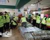 وفد من المهندسين والعاملين بالنقابة يشاركون في تجهيز قافلة إغاثة عينية دعماً للشعب الفلسطيني