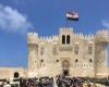مدير عام اثار الإسكندرية....زحام ملحوظ من العرب والمصريين والأجانب بقلعة قايتباي