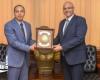 محافظ الإسكندرية ورئيس «الرقابة المالية» يبحثان الفرص التمويلية والتطوير الرقمي للقطاع غير المصرفي